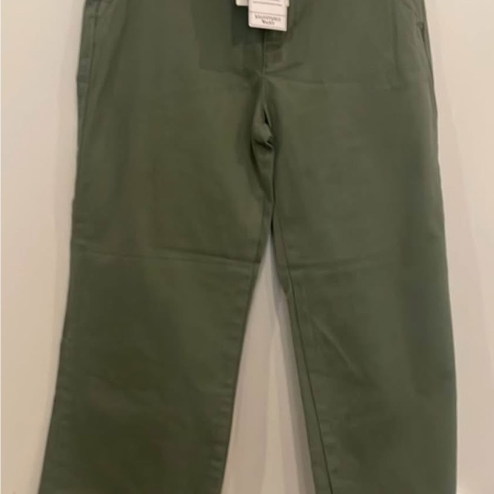 Green Casual Pants